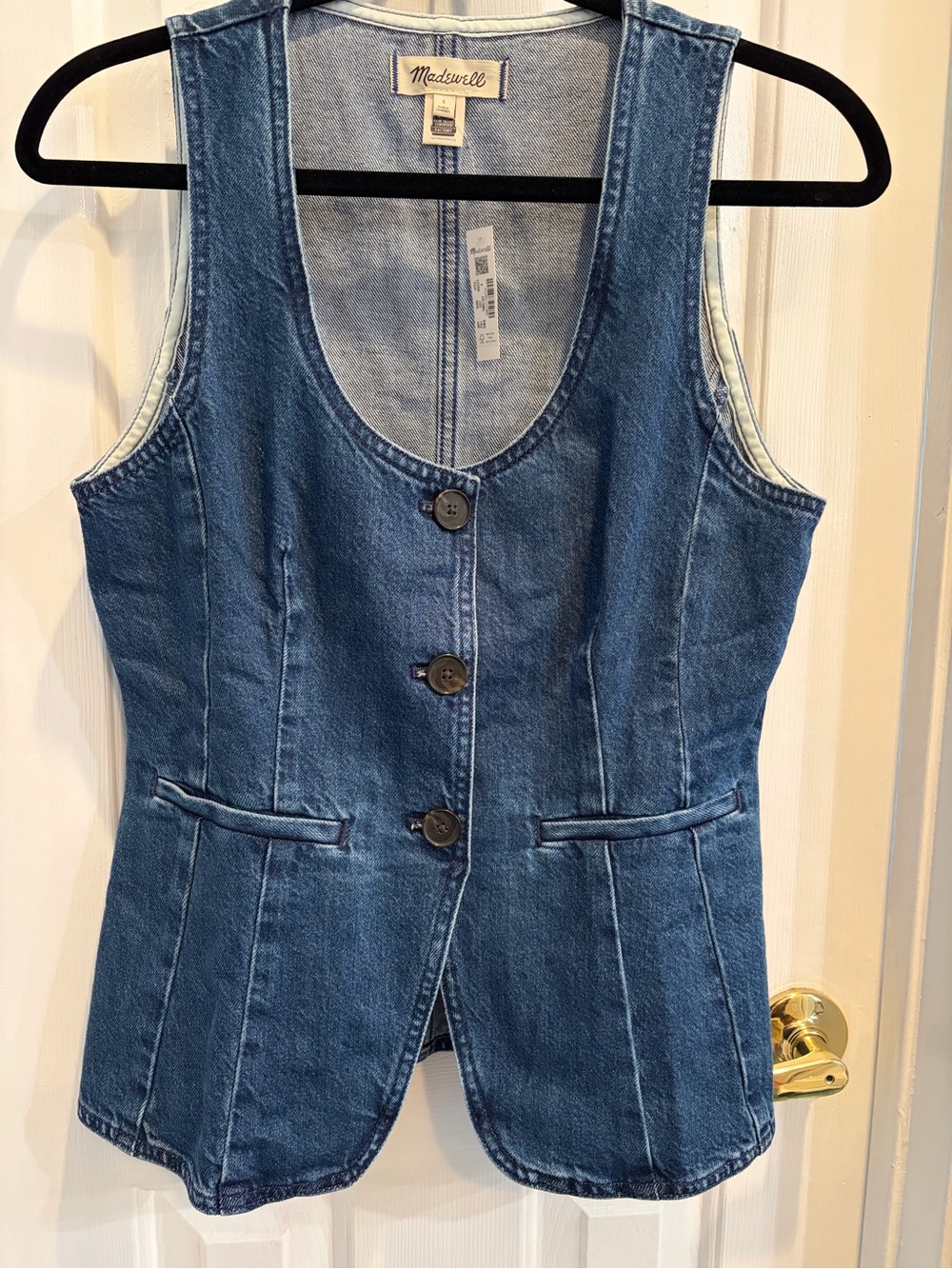 Madewell Denim Vest - Picture 9 of 12